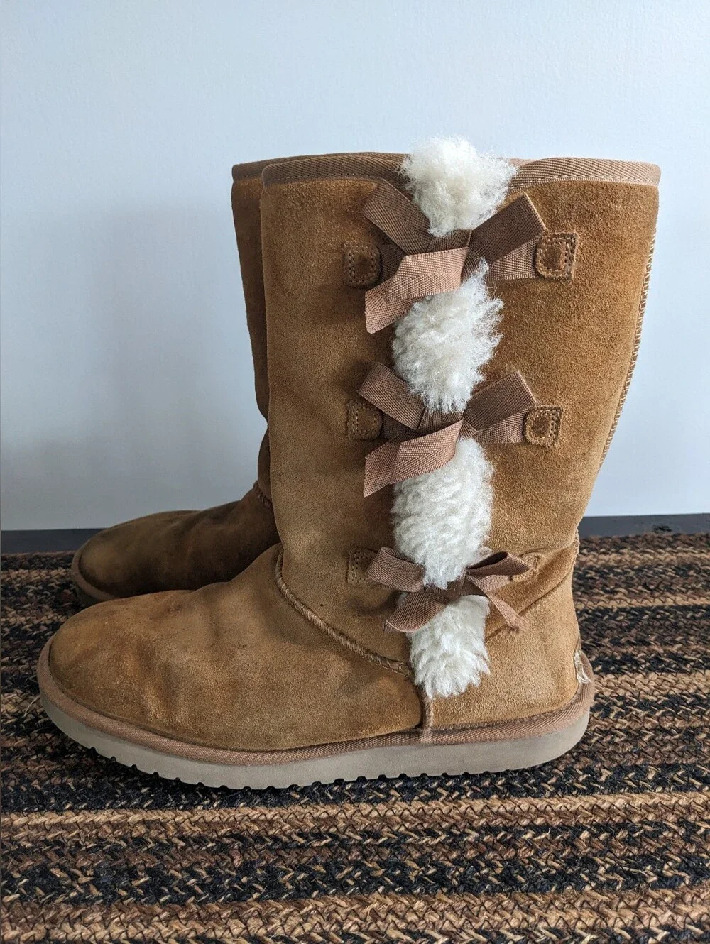 Koolaburra by UGG Victoria Tall Chestnut Boots Women's Size US 11